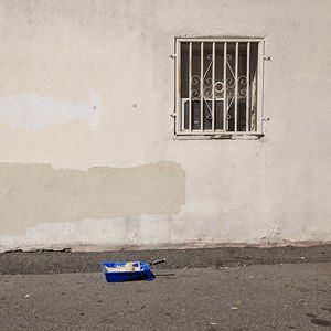 Peach Wall at Hair Studio